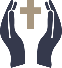 A visual representation of our mission to bring people together in love and faith through the example and teachings of Jesus